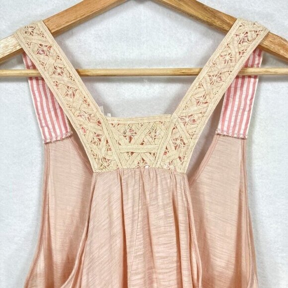 Kimchi Blue Racerback Cotton Tank Top Lightweight Pastel Boho Coquette Girly M - Picture 4 of 7